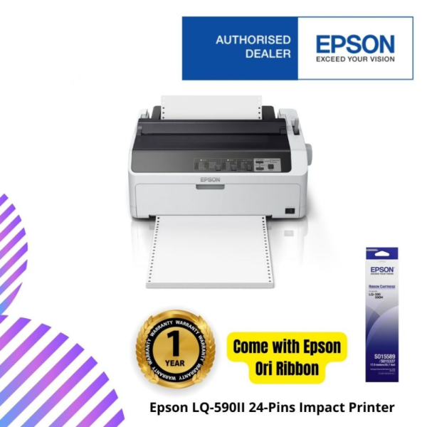 Epson LQ-590II 24-Pins Impact Printer