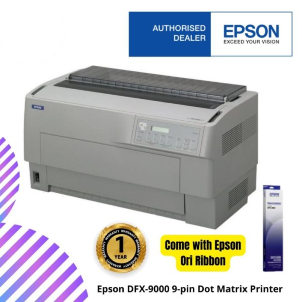 Epson DFX-9000 9-pin Dot Matrix Printer