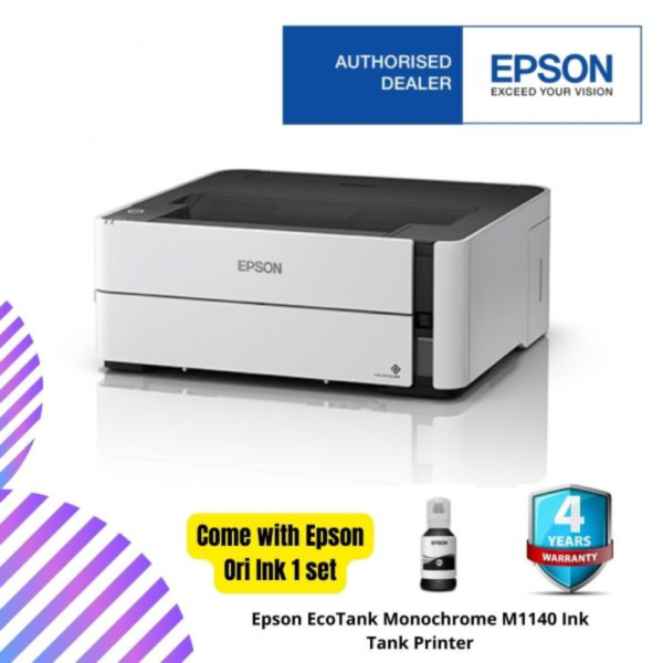 Epson EcoTank Monochrome M1140 Ink Tank Printer