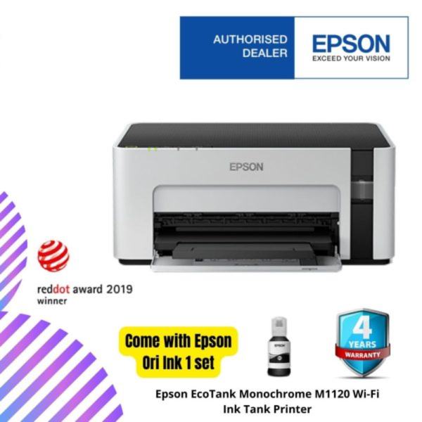 Epson EcoTank Monochrome M1120 Wi-Fi Ink Tank Printer