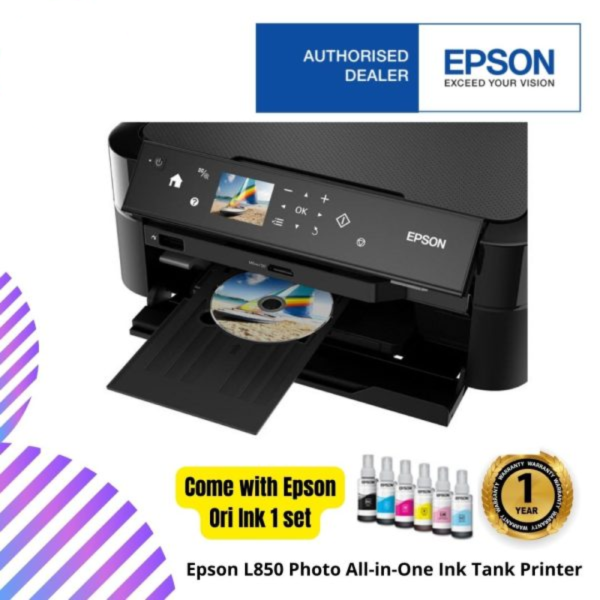 Epson L850 Photo All-in-One Ink Tank Printer