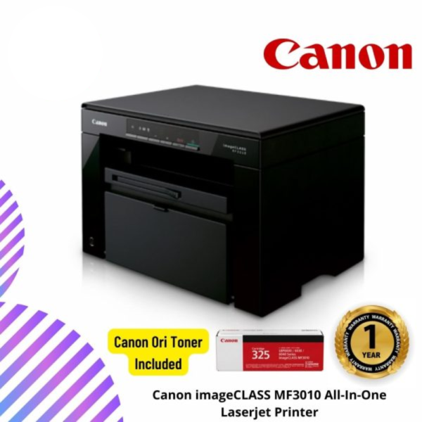 Canon imageCLASS MF3010 All-In-One Laserjet Printer