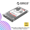 ORICO 2139C3 - G2 USB3.0 Type-C SATA 2.5 inch HDD Enclosure 10Gbps - Transparent