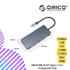 ORICO WB-7P-GY Type-C 7-in-1 Transparent Hub