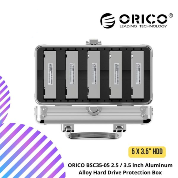 ORICO BSC35-05 2.5 / 3.5 inch Aluminum Alloy Hard Drive Protection Box
