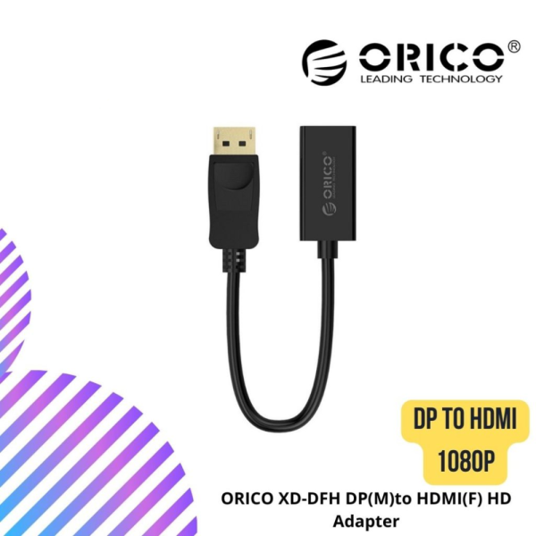 ORICO XD-DFH DP(M)to HDMI(F) HD Adapter